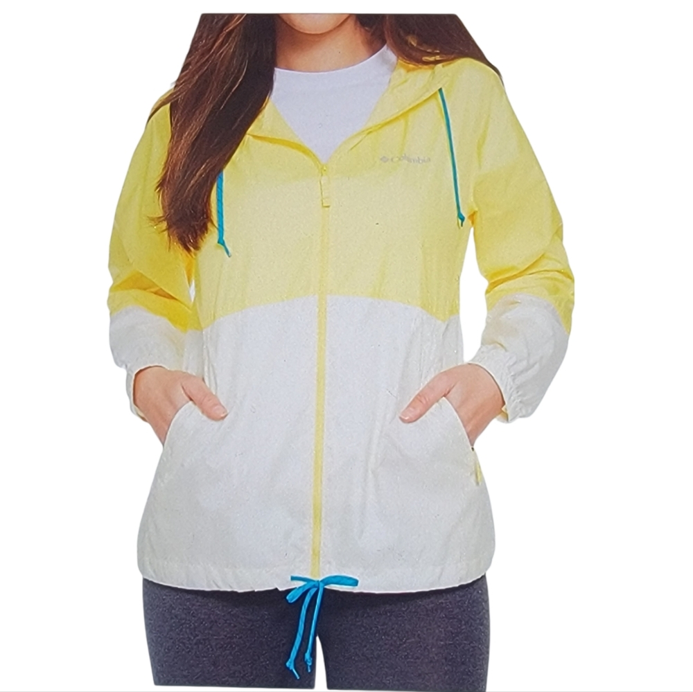 Columbia Women's Flash Forward Water-Resistant Windbreaker Sz XS New WT